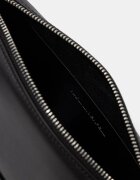 Karl Lagerfeld чанта тип багета дамска от кожа K/EYELETS черна B2W30087