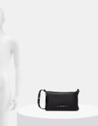 Karl Lagerfeld чанта тип багета дамска от кожа K/EYELETS черна B2W30087