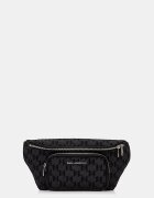 Karl Lagerfeld чанта за кръста мъжка K/MONOGRAM черна B3M30250