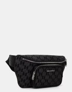 Karl Lagerfeld чанта за кръста мъжка K/MONOGRAM черна B3M30250
