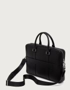 Karl Lagerfeld чанта за лаптоп мъжка от кожа K/LOOM черна B4M30211