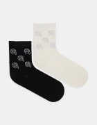 Karl Lagerfeld Чорапи (2 чифта) IKON RHINESTONE