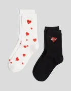 Karl Lagerfeld Чорапи (2 чифта) K/HEART