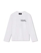 Karl Lagerfeld Детска блуза с дълги ръкави