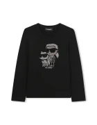 Karl Lagerfeld Детска блуза с дълги ръкави