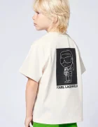 Karl Lagerfeld Детска памучна тениска