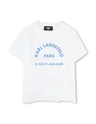 Karl Lagerfeld Детска памучна тениска