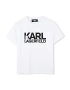 Karl Lagerfeld Детска памучна тениска