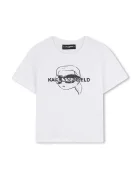 Karl Lagerfeld Детска памучна тениска