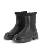 Karl Lagerfeld Детски челси боти от кожа в черно Z30984