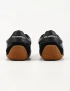 Karl Lagerfeld Devon Sneaker маратонки мъжки от кожа черни KL54415