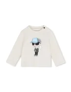 Karl Lagerfeld ежедневен комплект за бебе с памук бежов Z31484