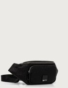 KARL LAGERFELD JEANS чанта през рамо мъжка от имитация на кожа черна B4M30274