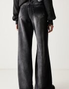 KARL LAGERFELD JEANS дънки relaxed fit дамски черни B4W10049