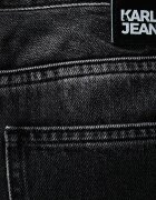 KARL LAGERFELD JEANS дънки relaxed fit дамски черни B4W10049