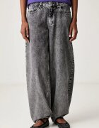 KARL LAGERFELD JEANS дънки relaxed fit дамски сиви B1W10105