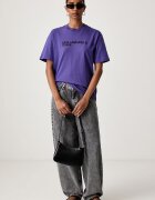 KARL LAGERFELD JEANS дънки relaxed fit дамски сиви B1W10105