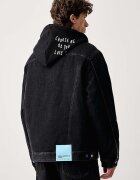 KARL LAGERFELD JEANS дънково яке мъжко x Pietro Terzini черно B4M14042