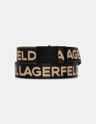 KARL LAGERFELD JEANS двустранен колан черен A1M33131