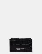 KARL LAGERFELD JEANS калъф за ключове дамски от имитация на кожа черен B3W32052