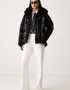 KARL LAGERFELD JEANS капитонирано яке дамско черно B4W15015