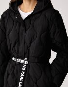 KARL LAGERFELD JEANS капитонирано яке дамско черно B4W15027