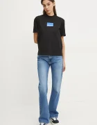 KARL LAGERFELD JEANS Памучна тениска в черно A1W17006