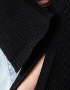 KARL LAGERFELD JEANS поло дамско с вискоза черно B4W18001
