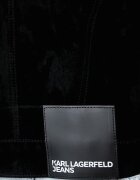 KARL LAGERFELD JEANS преходно яке дамско от деним черно B4W14037