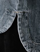 KARL LAGERFELD JEANS риза дамска от деним сива B4W11006