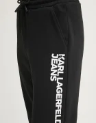 KARL LAGERFELD JEANS Спортен панталон в черно с принт A1W10058