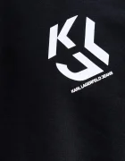 KARL LAGERFELD JEANS суичър мъжки с памук черен B1M20050