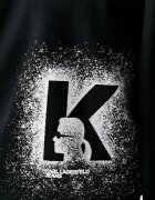 KARL LAGERFELD JEANS суичър мъжки с памук черен B3M20001