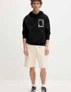KARL LAGERFELD JEANS суичър с качулка мъжки от памук черен B2M20028