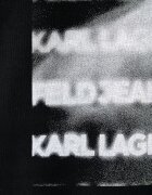 KARL LAGERFELD JEANS суичър с качулка мъжки с памук черен B4M20023
