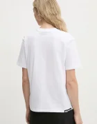 KARL LAGERFELD JEANS тениска дамска от памук бяла A1W17005