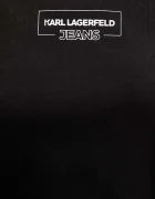 KARL LAGERFELD JEANS тениска дамска от памук черна A4W17003