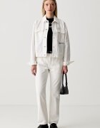 KARL LAGERFELD JEANS тениска дамска от памук черна B3W17017