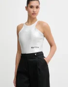KARL LAGERFELD JEANS Топ в сребристо B1W17052