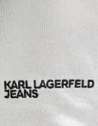 KARL LAGERFELD JEANS Топ в сребристо B1W17052