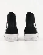 Karl Lagerfeld Kampus Max високи кецове дамски черни високи KL60456A