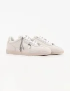 Karl Lagerfeld Kandidate маратонки дамски от кожа бежови KL63821