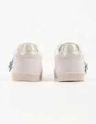 Karl Lagerfeld Kandidate маратонки дамски от кожа бежови KL63821