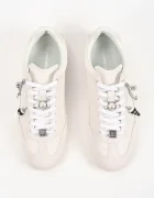 Karl Lagerfeld Kandidate маратонки дамски от кожа бежови KL63821