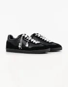Karl Lagerfeld Kandidate маратонки дамски от кожа черни KL63821