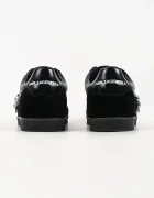 Karl Lagerfeld Kandidate маратонки дамски от кожа черни KL63821
