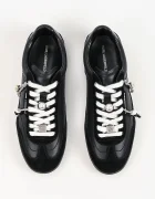 Karl Lagerfeld Kandidate маратонки дамски от кожа черни KL63821
