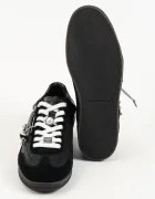 Karl Lagerfeld Kandidate маратонки дамски от кожа черни KL63821