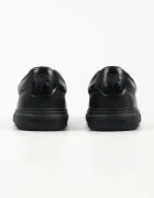 Karl Lagerfeld Kane маратонки мъжки от кожа черни KL53525