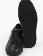 Karl Lagerfeld Kane маратонки мъжки от кожа черни KL53525